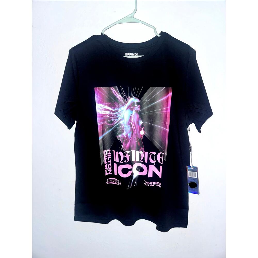 Paris Hilton Infinite Icon Hollywood Palladium Shirt Size Large NWT